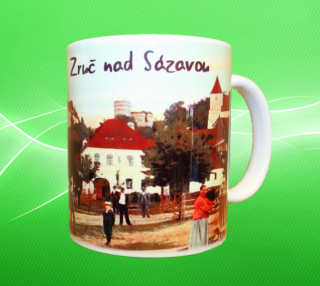 hrnek s Městem Zruč nad Sázavou I. 75 ml 