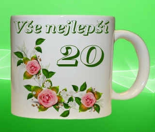 hrnek Vše nejlepší 20