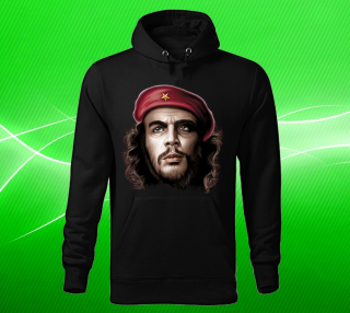 Moon River Che Guevara mikina s kapucí černá 