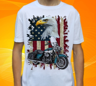 tričko s motorkou Harley Davidson II