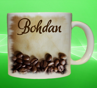 hrnek se jménem BOHDAN