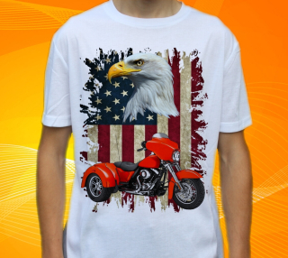 tričko s motorkou Harley Davidson IV