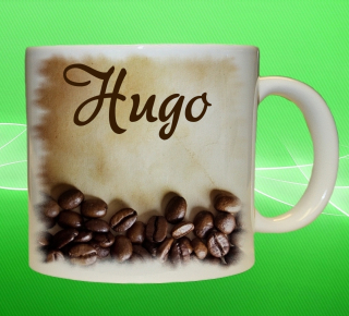 hrnek se jménem HUGO