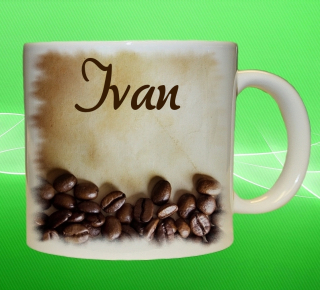 hrnek se jménem IVAN