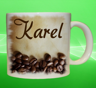 hrnek se jménem KAREL 75ml