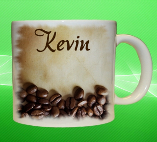 hrnek se jménem KEVIN