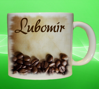 hrnek se jménem LUBOMÍR