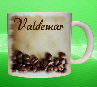 hrnek se jménem VALDEMAR