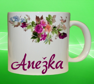 Moon River ANEŽKA  hrnek se jménem obsah 150 ml