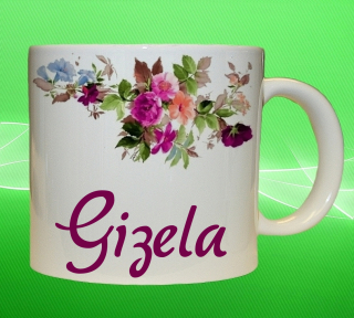 Moon River GIZELA hrnek se jménem 