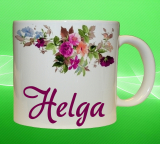 hrnek se jménem HELGA