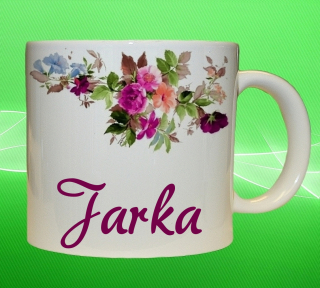 hrnek se jménem JARKA