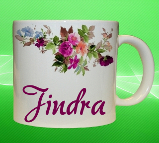 hrnek se jménem JINDRA