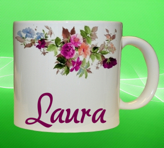 hrnek se jménem LAURA