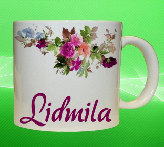 hrnek se jménem LIDMILA