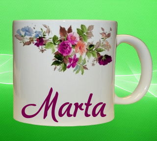 hrnek se jménem MARTA  450ml
