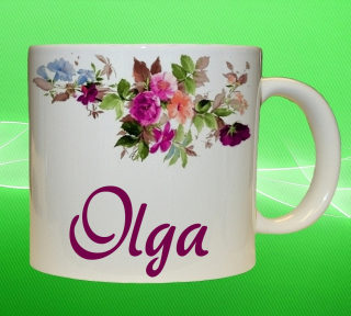 hrnek se jménem OLGA