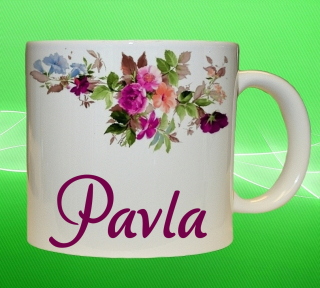 hrnek se jménem PAVLA 450ml