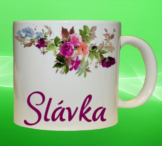 hrnek se jménem SLÁVKA