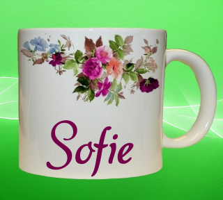hrnek se jménem SOFIE