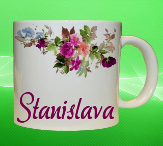 hrnek se jménem STANISLAVA