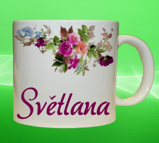  Moon River SVĚTLANA hrnek se jménem