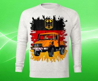 mikina s potiskem Unimog U20