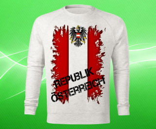 mikina s vlajkou RAKOUSKA