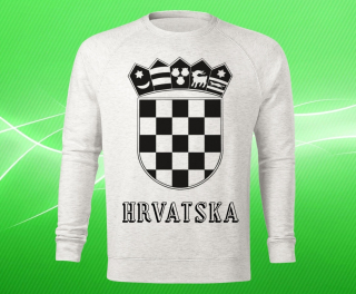mikina se znakem CHORVATSKA