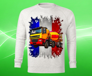 mikina s potiskem DAF CF