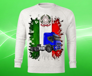 mikina s potiskem IVECO Stralis I   pánské S