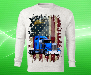 mikina s potiskem Kenworth II