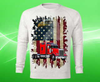 mikina s potiskem Kenworth W900L