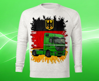 mikina s potiskem Mercedes Actros