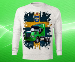 mikina s potiskem SCANIA  dámská M