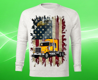 mikina s potiskem WESTERN STAR