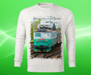 mikina s lokomotivou 123 012-7 