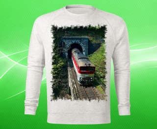 mikina s vlakem lokomotivou 757 010-4