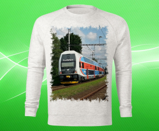 mikina s vlakem lokomotivou 971 025-2