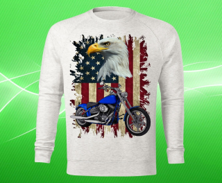 mikina s motorkou Harley Davidson V