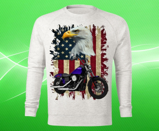 mikina s motorkou Harley Davidson VII