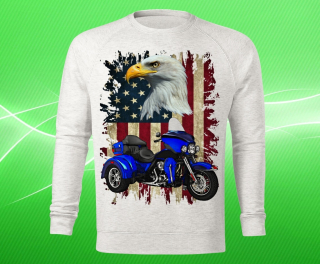 mikina s motorkou Harley Davidson VIII