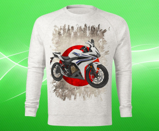 mikina HONDA CBR 500R WHITE 