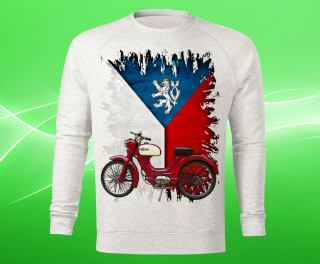 mikina s motorkou MOPED