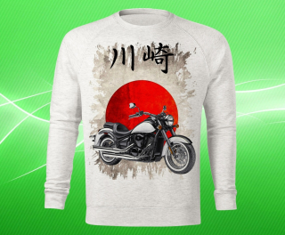 mikina s motorkou KAWASAKI  VULCAN 