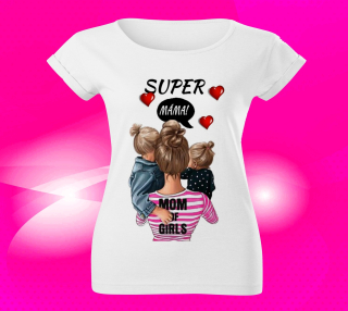 Dámské tričko super máma