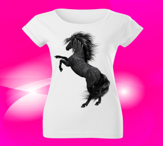 Dámské tričko s koněm