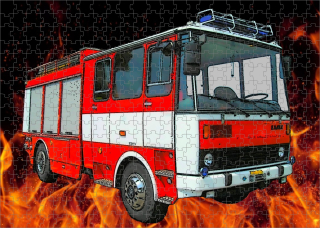 puzzle hasiči LIAZ 101 CAS K25