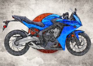 puzzle s motorkou HONDA CBR650F