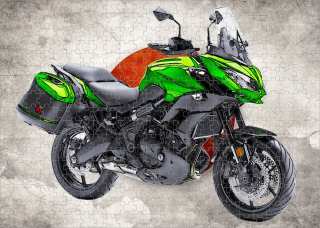 puzzle s motorkou Kawasaki VERSYS